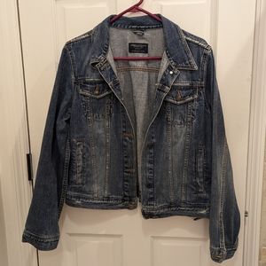 American Eagle Vintage Denim Jacket, Size Large, Circa 2005